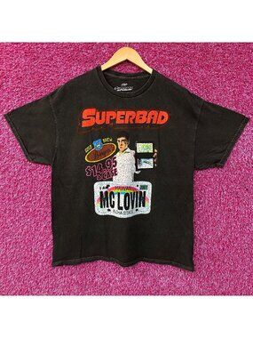 Superbad McLovin Fake ID Graphic T-Shirt Large
